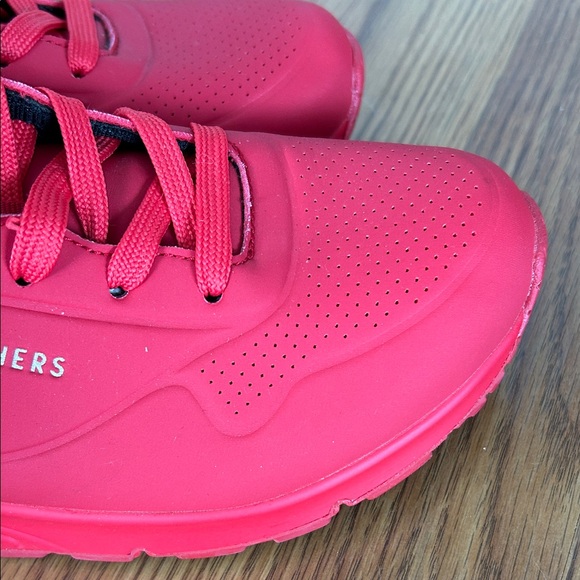 Skechers Bold Red Sneakers - Picture 8 of 8